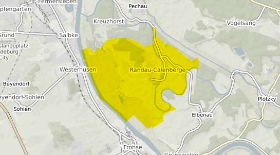 Immobilienpreisekarte Magdeburg Randau Calenberge